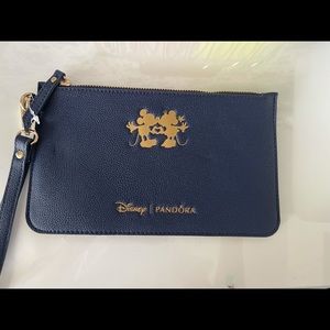 Disney Pandora wristlet navy blue